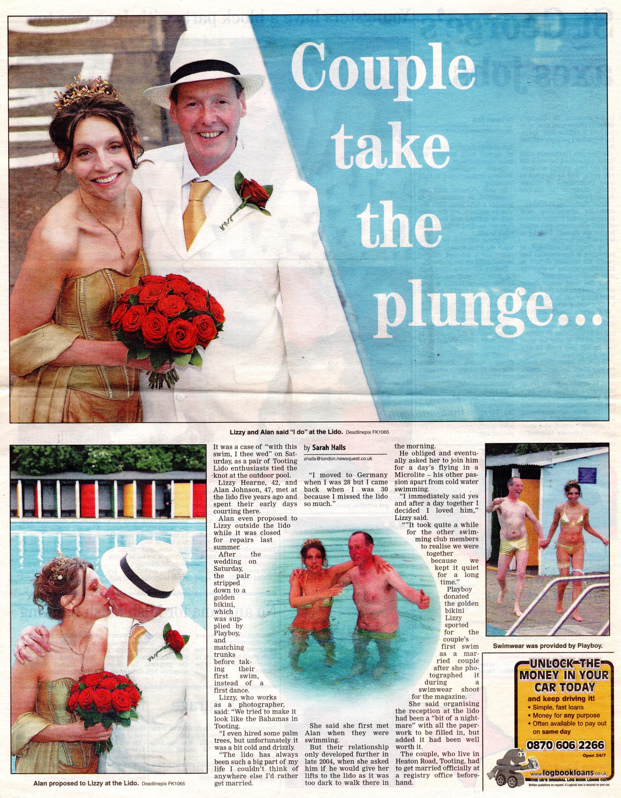 Couple Take the Plunge