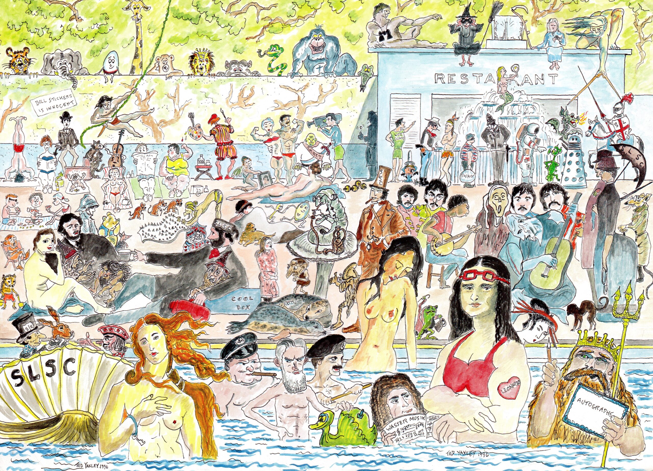Famous Faces at the Lido