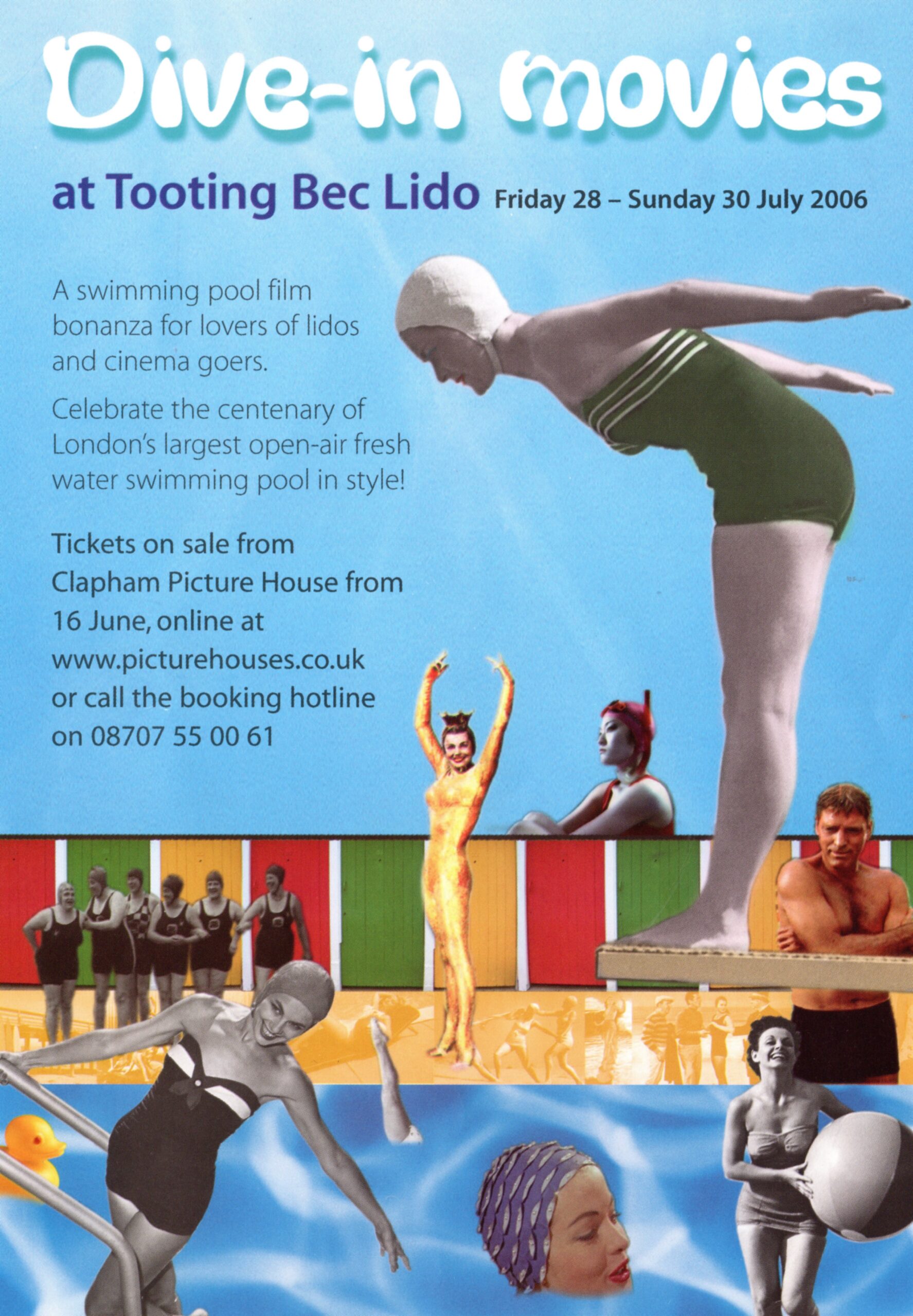 Centenary: Dive-in Movies Flyer