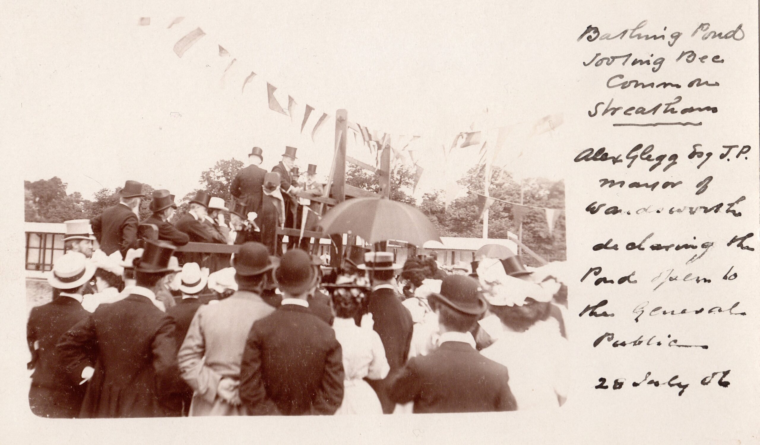 Opening Day, 28 July 1906