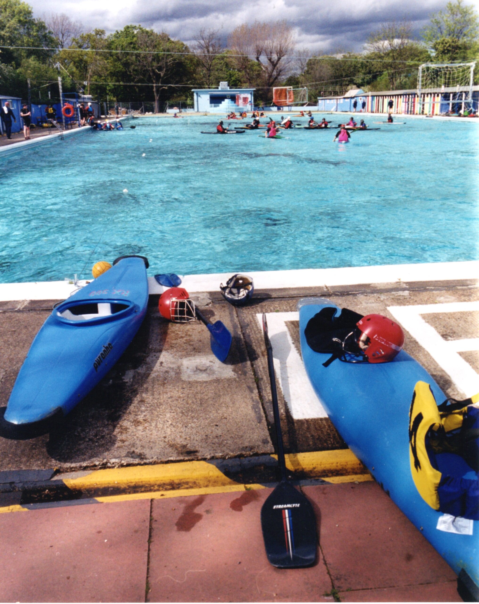 Canoes at the Lido