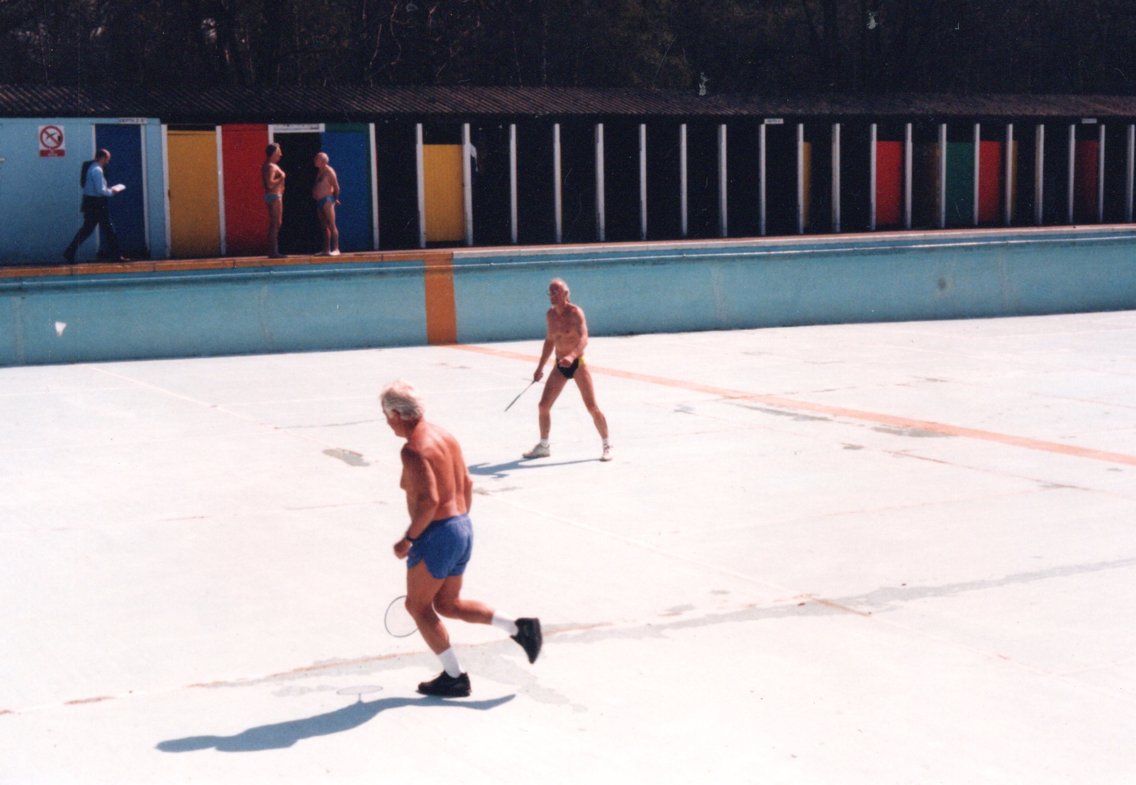 Badminton at the Lido