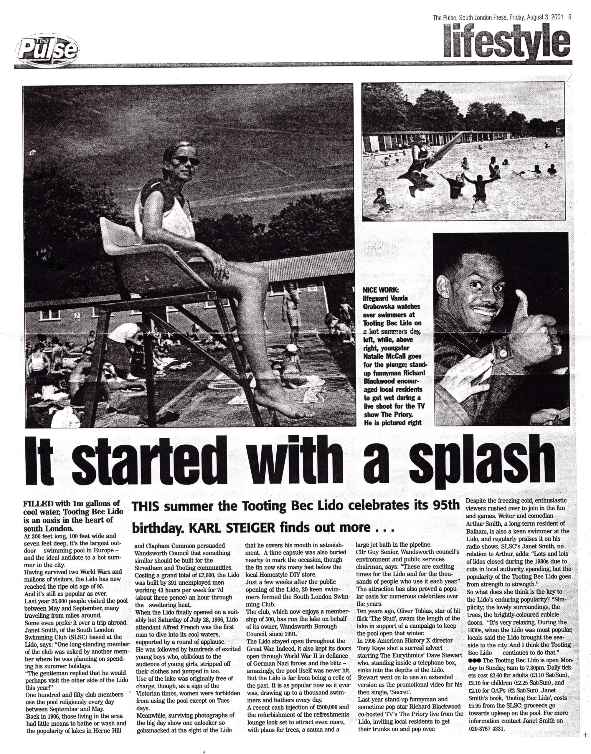 It Started with a Splash