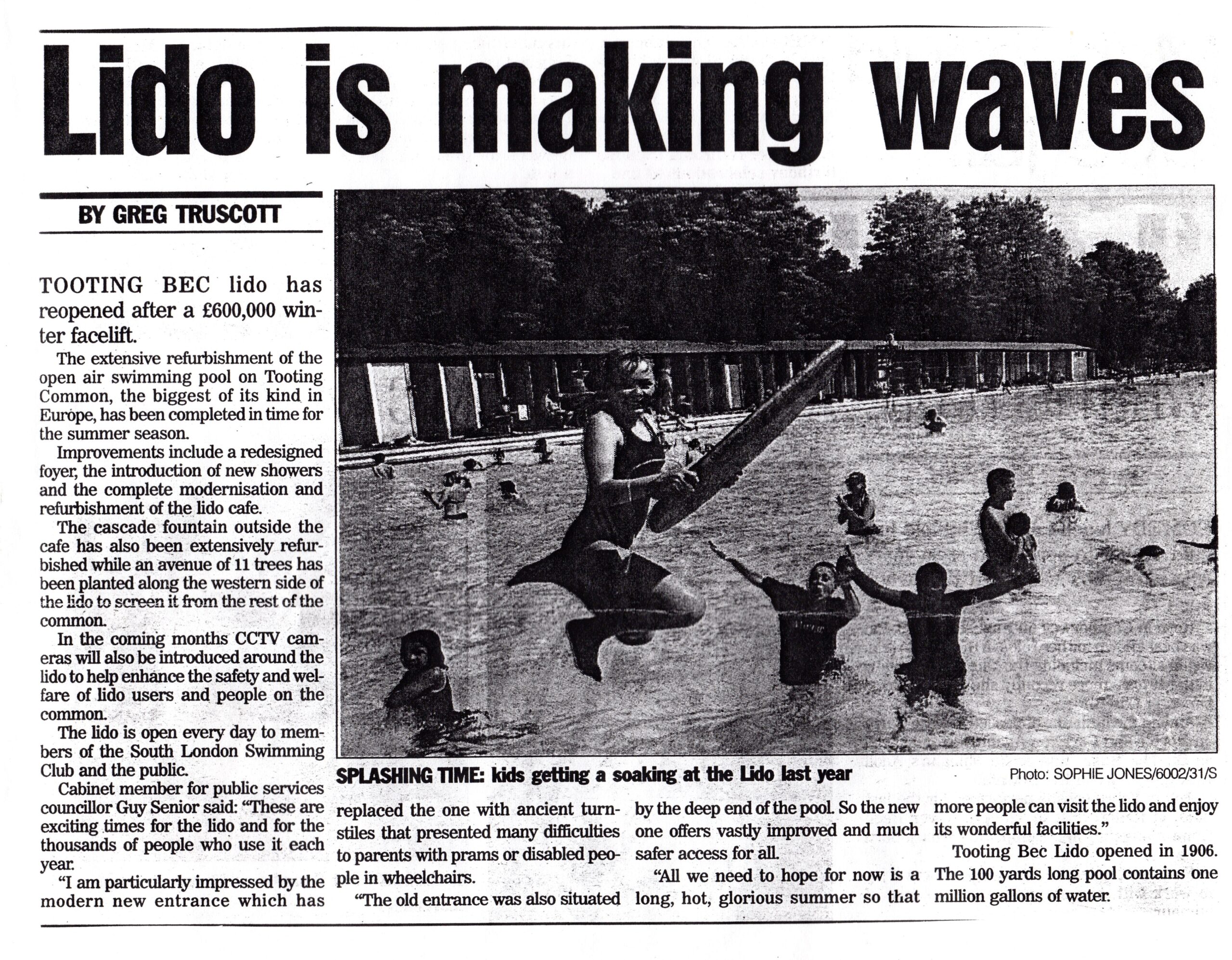 Lido is Making Waves